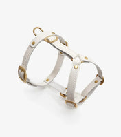 Classy luxury dog harness - handcrafted from premium Italian leather