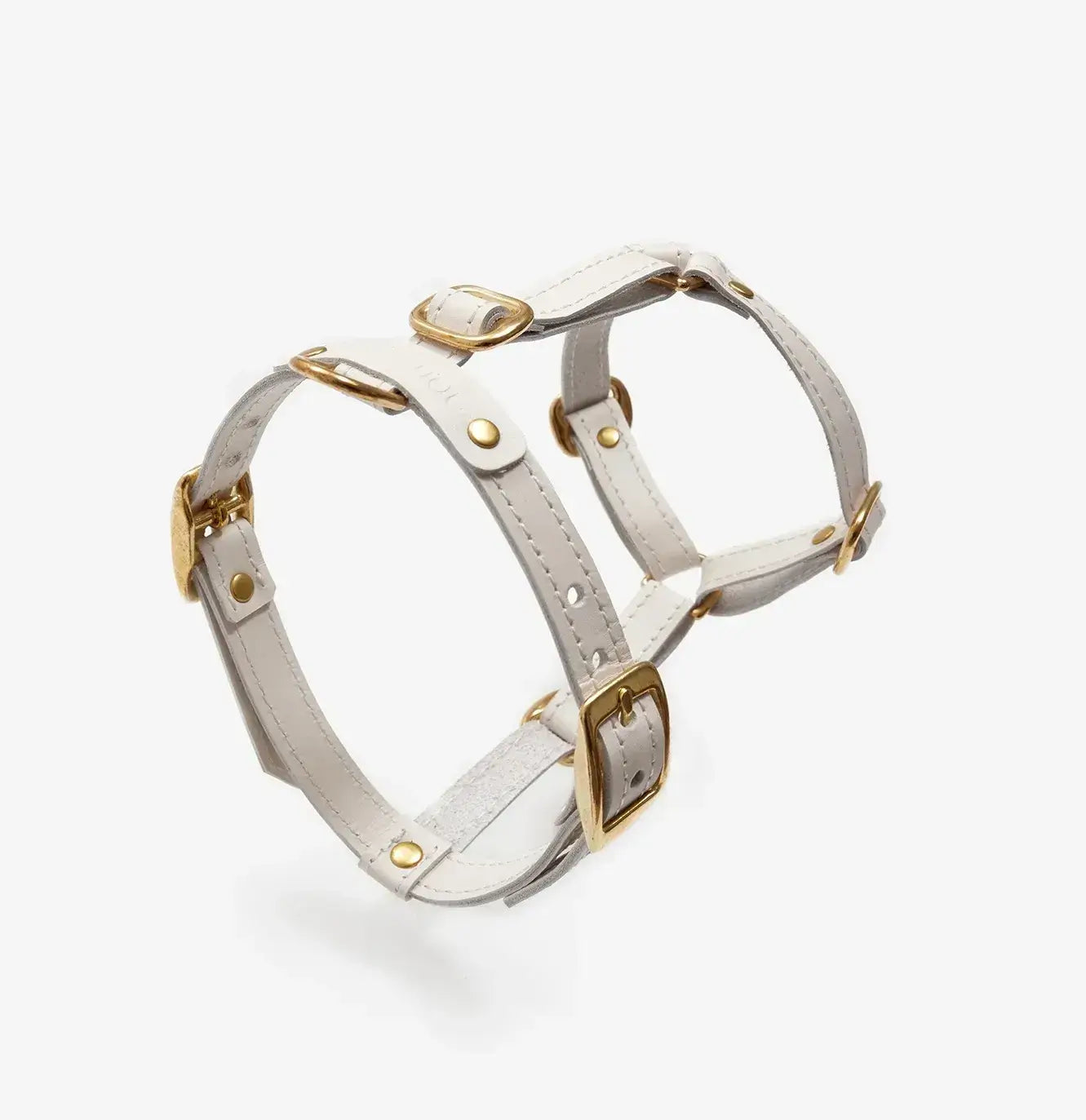 Classy luxury dog harness - handcrafted from premium Italian leather