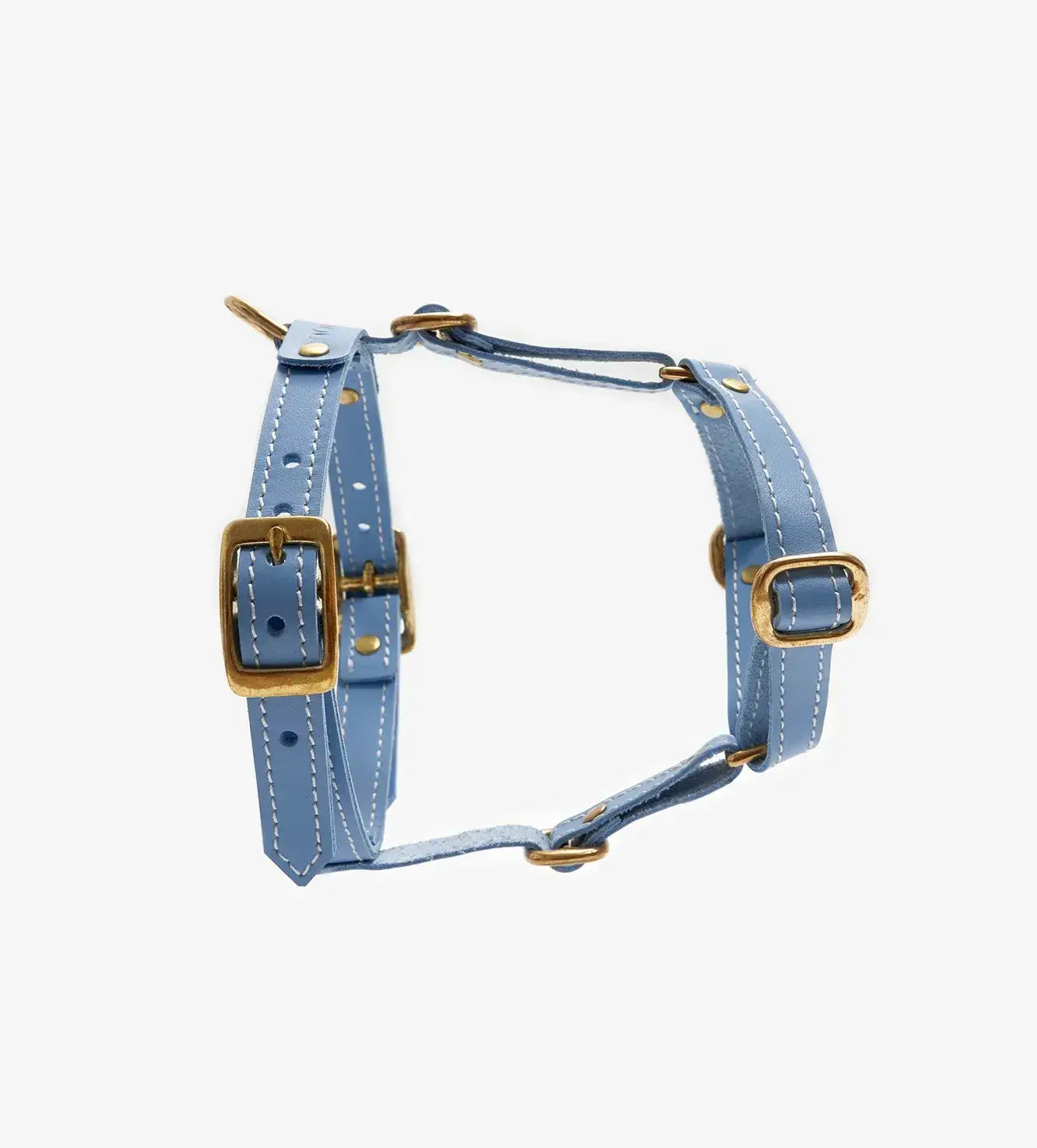 Classy luxury dog harness - handcrafted from premium Italian leather