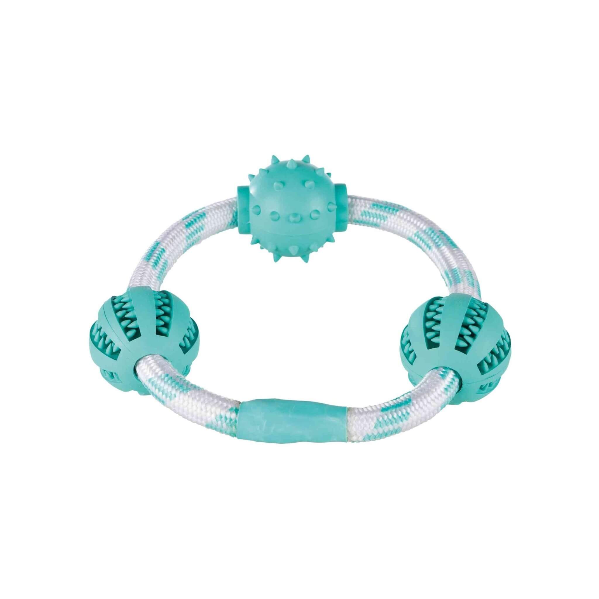 Denta Fun Ball Rope – 20 cm, mint flavour