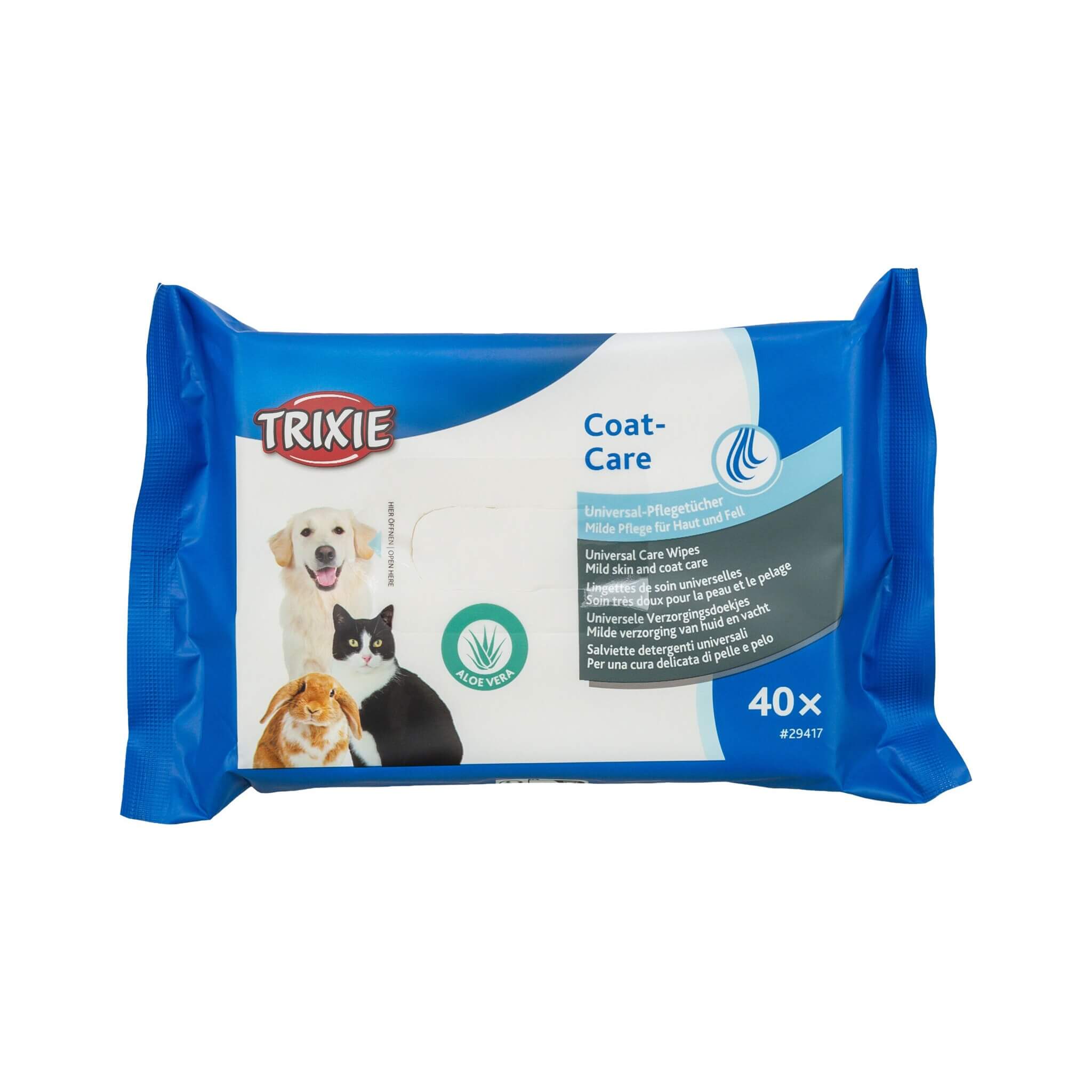 Trixie eye wipes with aloe 40 pcs.