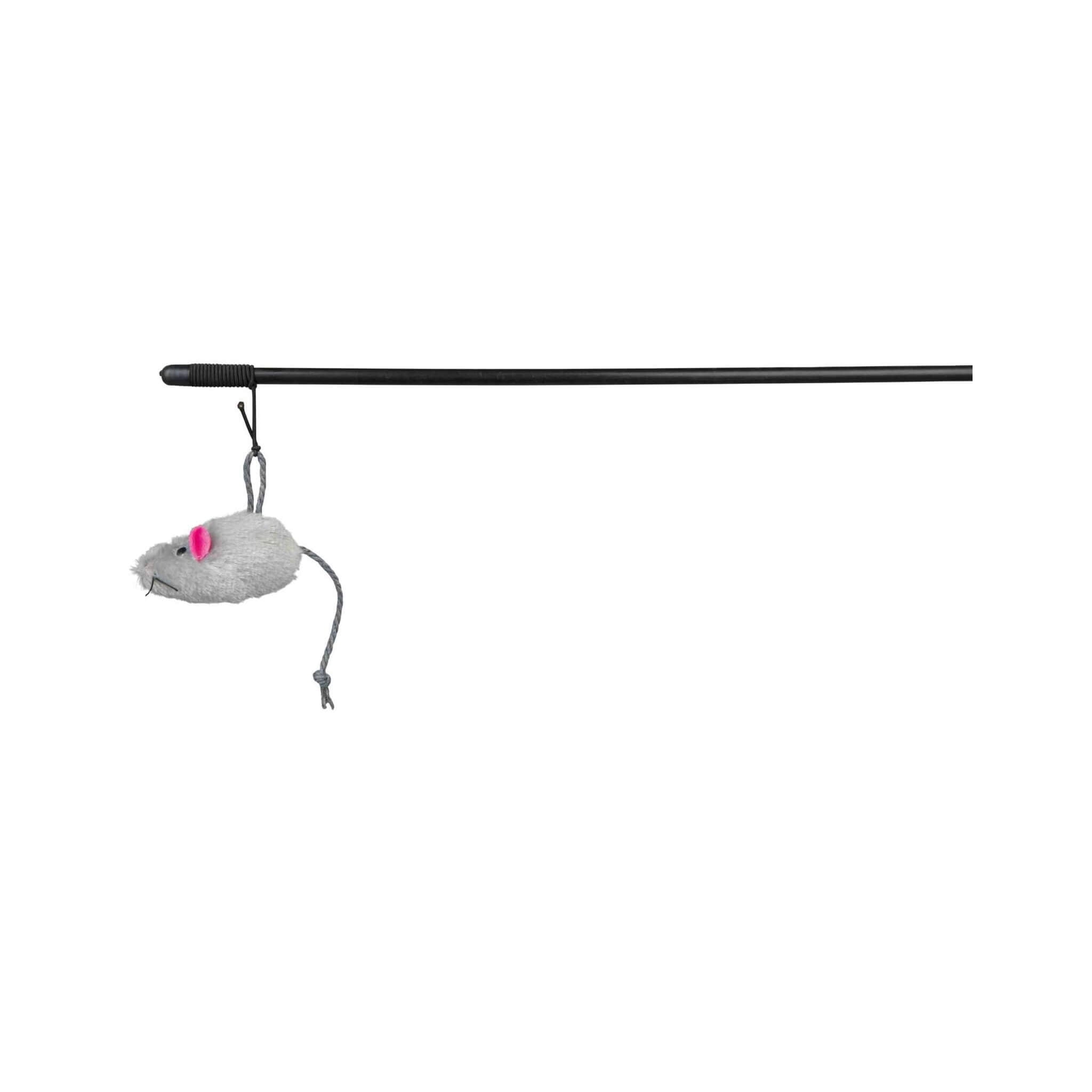 Kitty-Dangle Cat Fishing Rod with Mouse, 100 cm