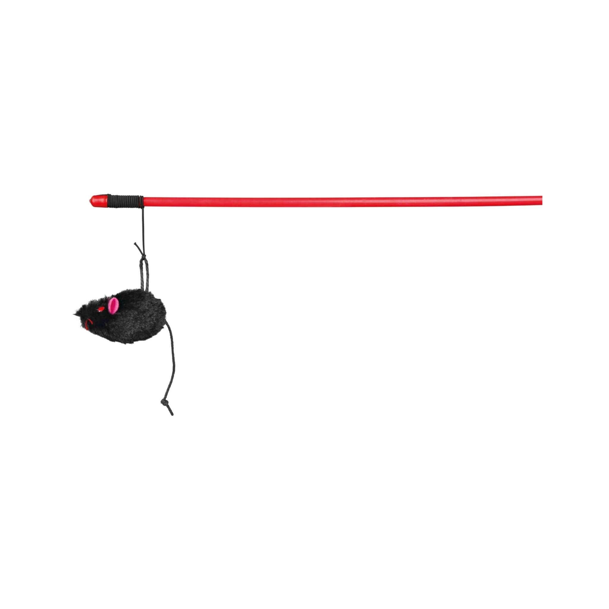 Kitty-Dangle Cat Fishing Rod with Mouse, 100 cm