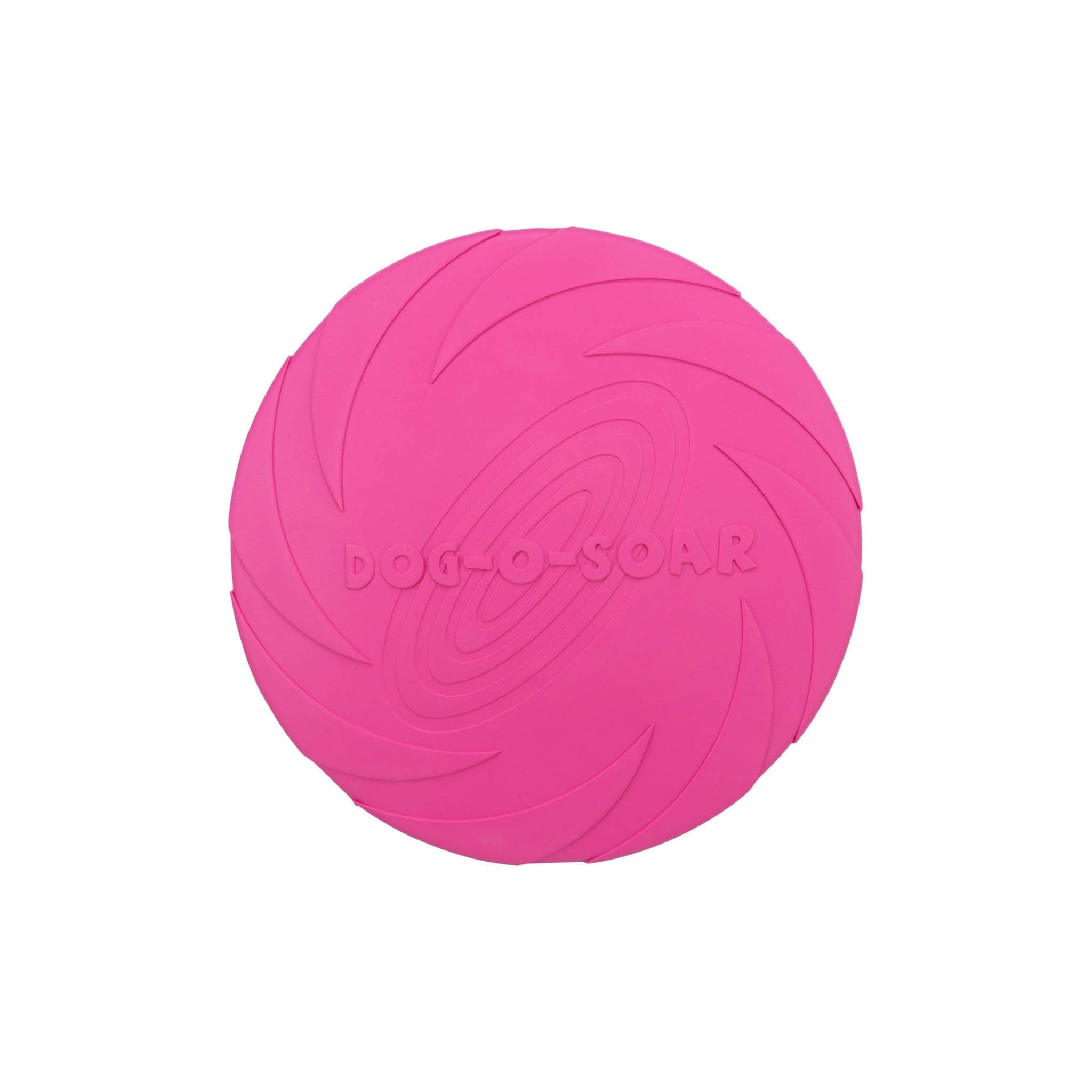 Doggy Disc - natural rubber frisbee, 24.5 cm, pink