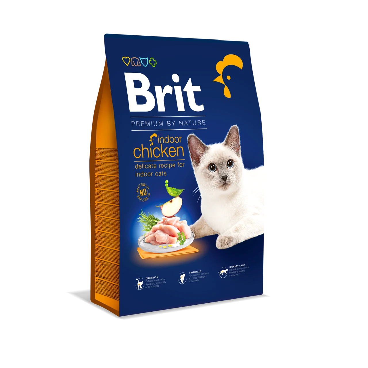 Brit cat indoor chicken - chicken food for domestic cats