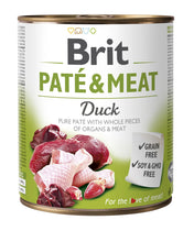 Brit Pate Duck - food with duck and chicken for dogs