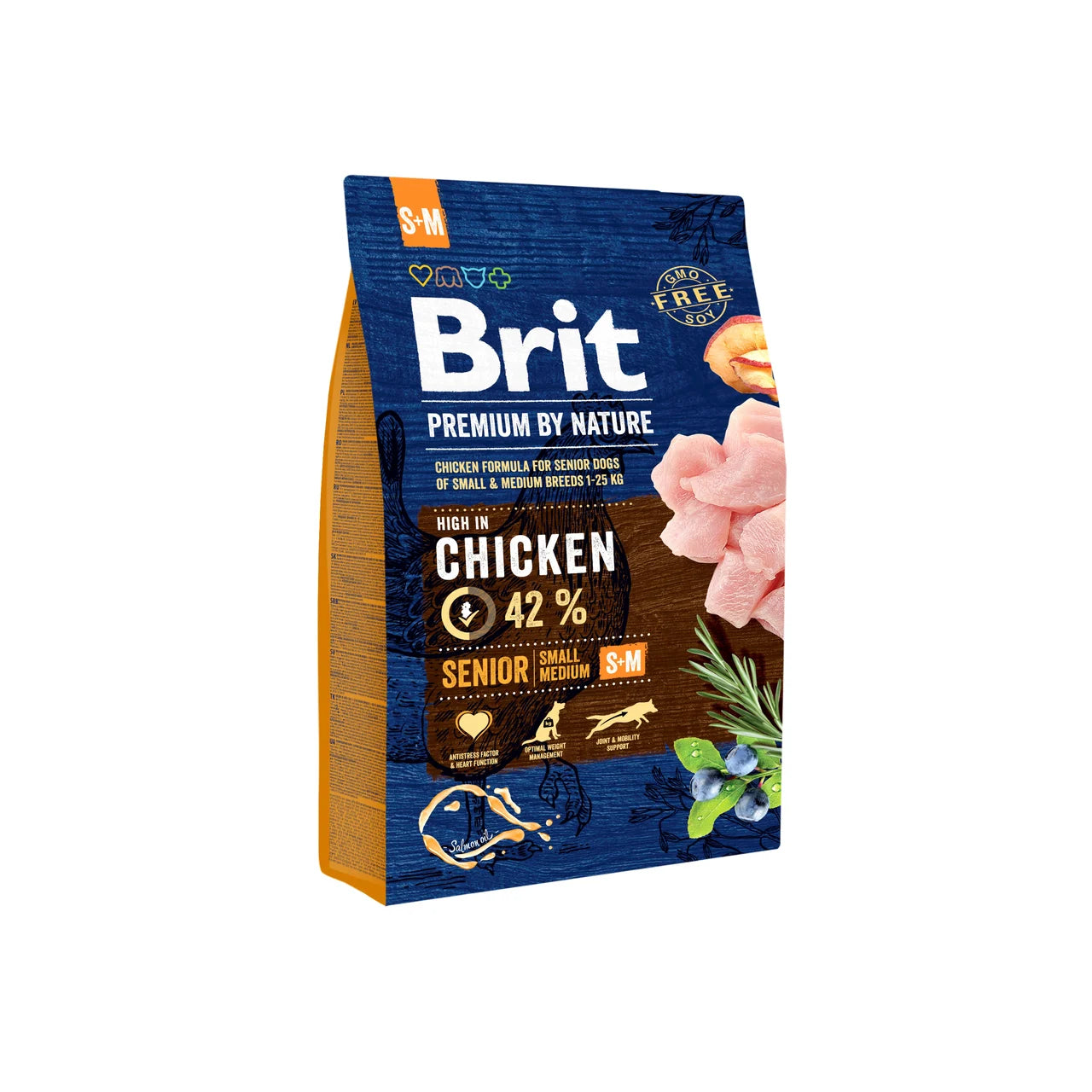 Brit Premium Senior S+M Chicken for Dogs