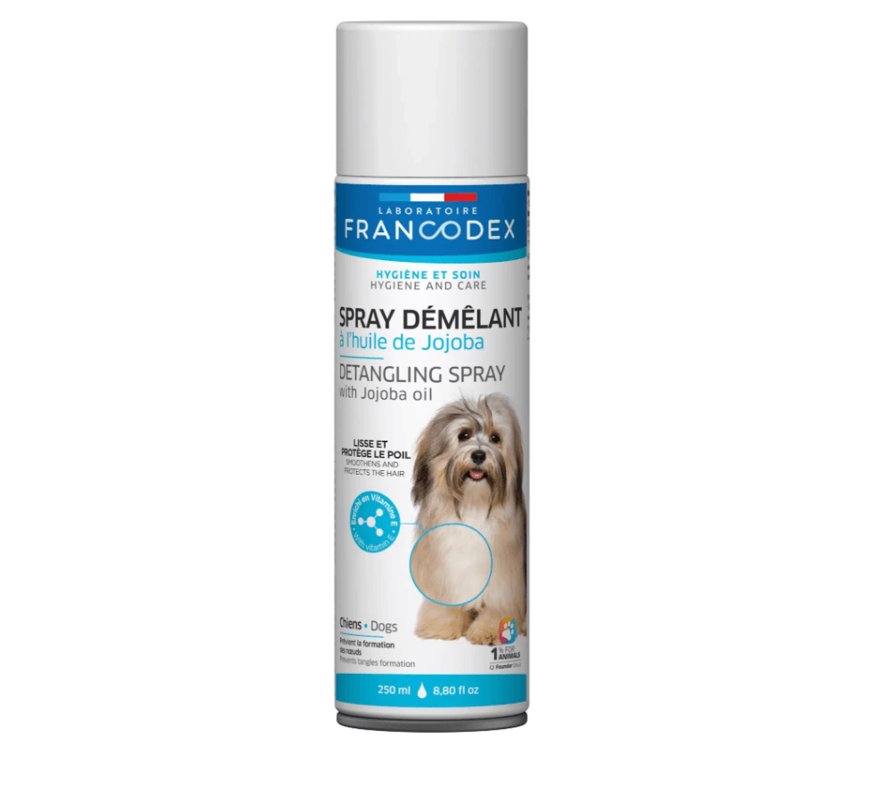 FRANCODEX Detangling spray for dogs with jojoba oil 250 ml
