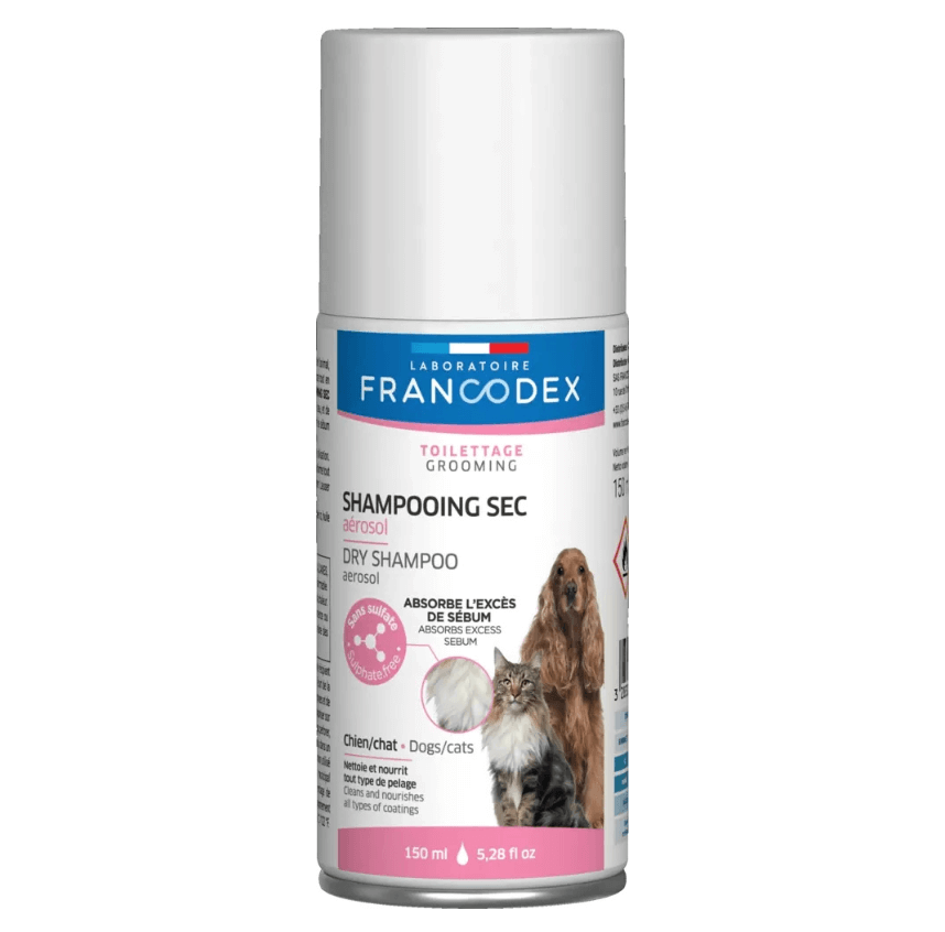 FRANCODEX Dry shampoo for dogs and cats 150 ml