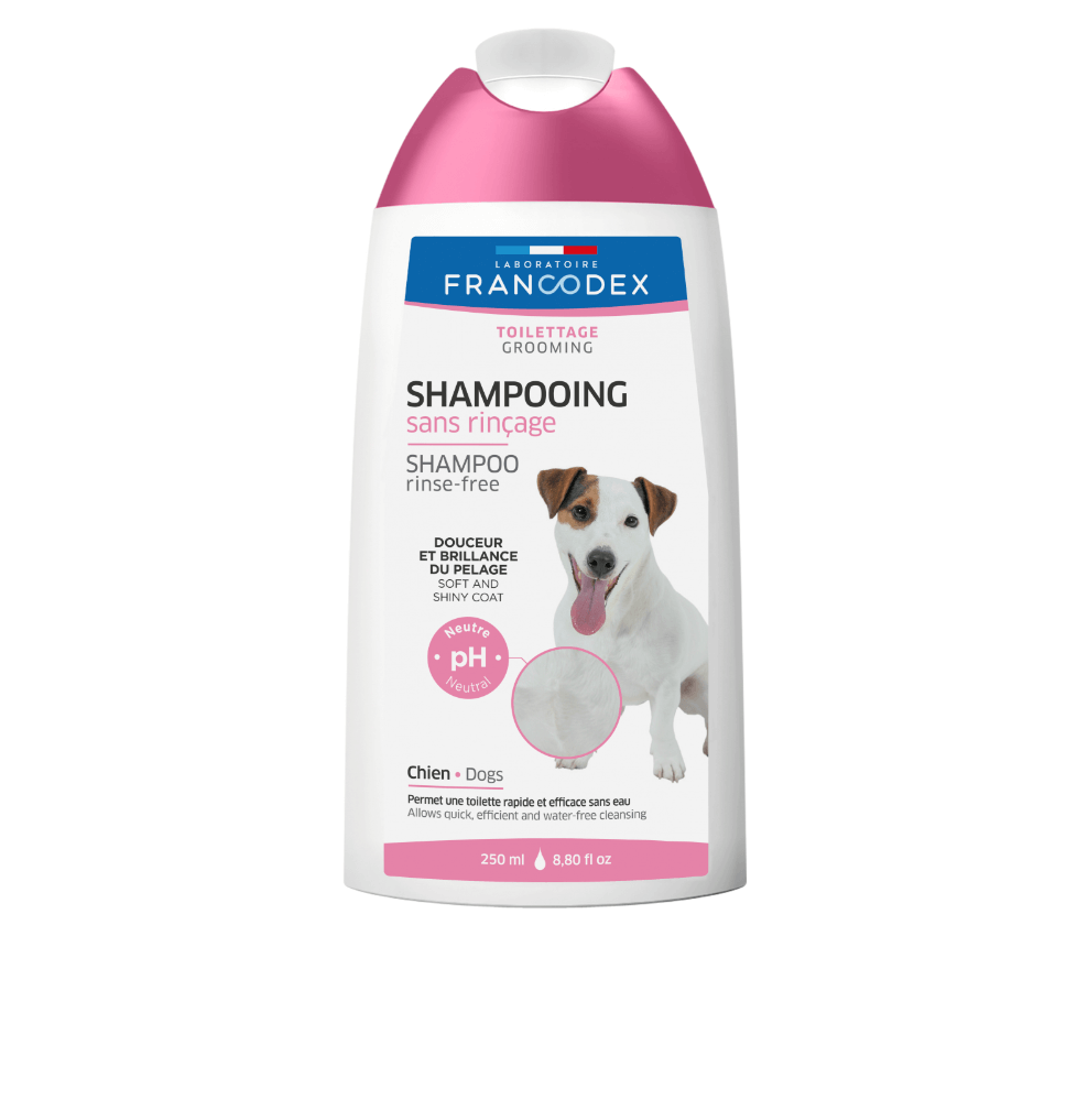 FRANCODEX No-rinse dog shampoo 250 ml