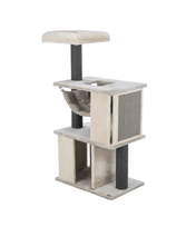 Juliano standing scratching post 115 cm with bed and hammock