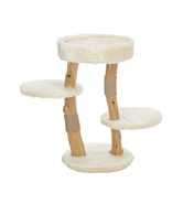 Santo scratching post 73 cm pear wood with bed