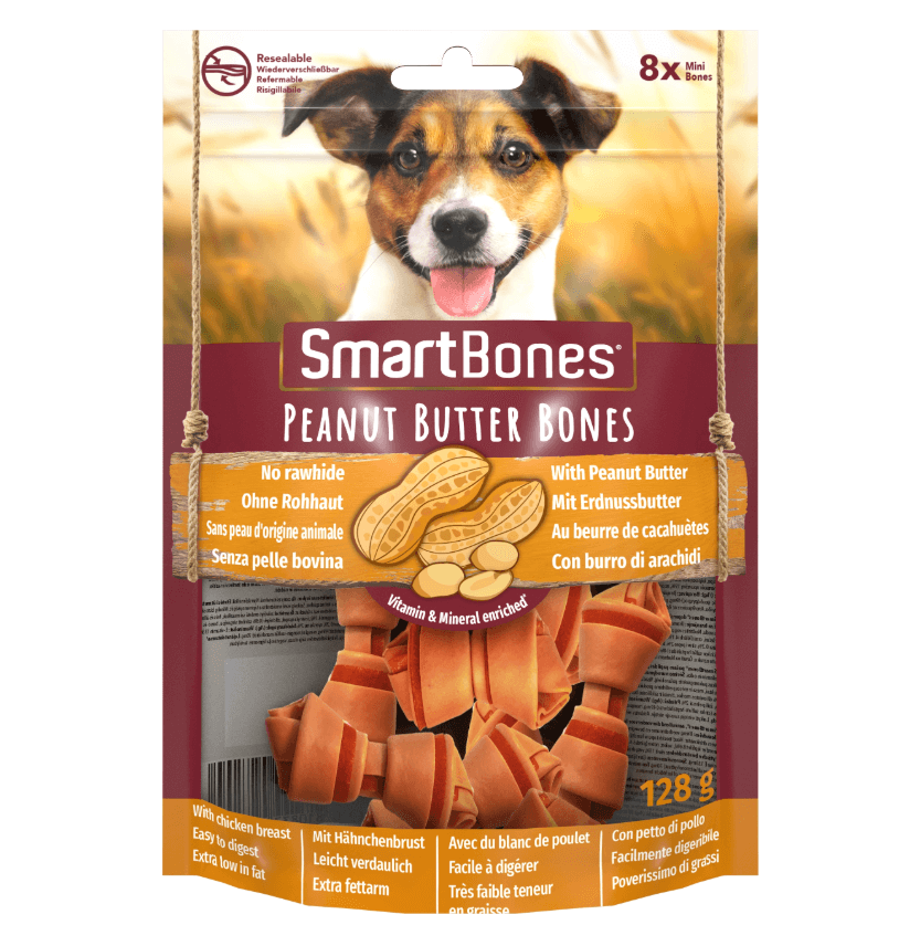 Smartbones Mini with peanut butter 8 pcs for a dog