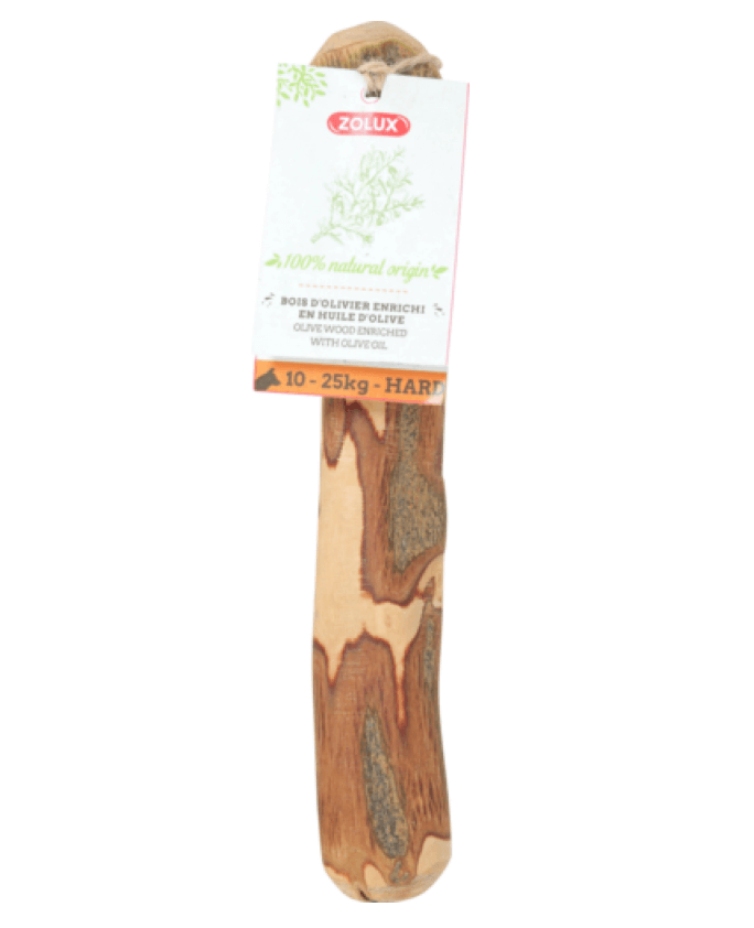 Zolux olive tree teether M - natural for a dog 10-25 kg