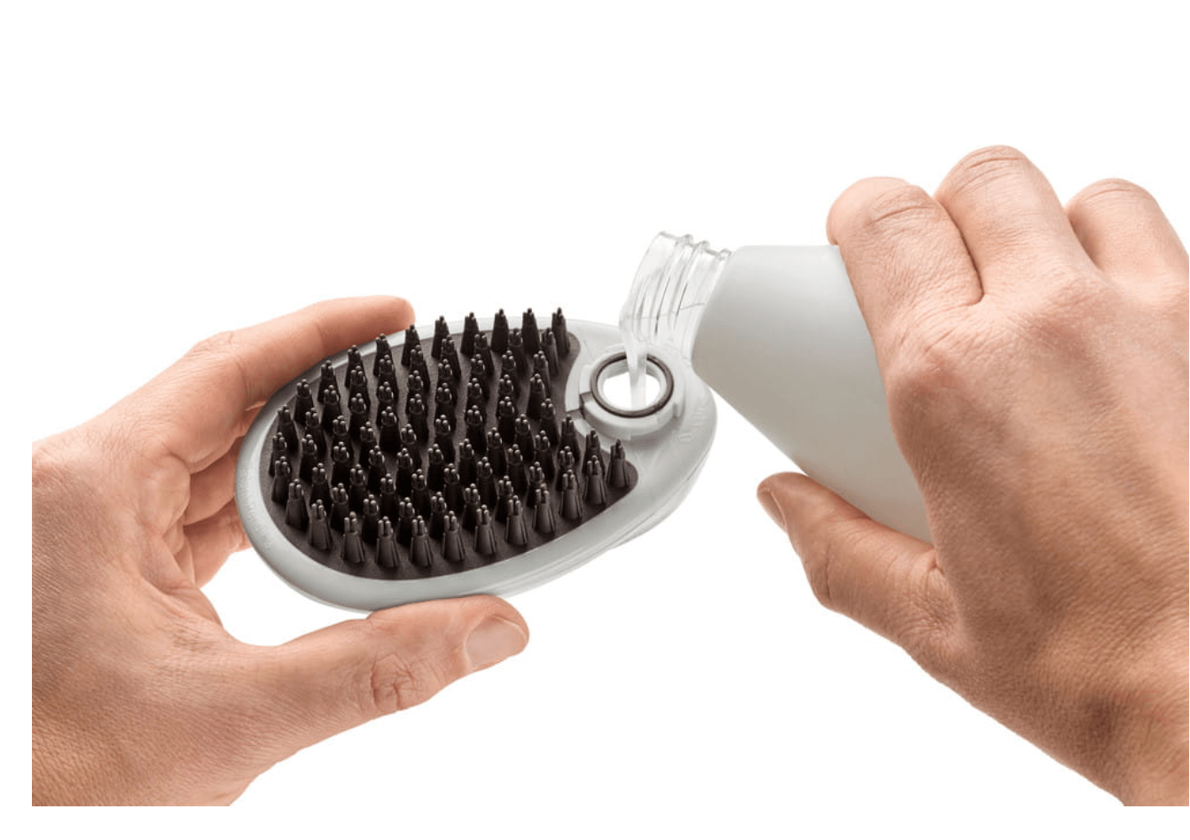 Hunter SPA brush with shampoo dispenser - 12 cm