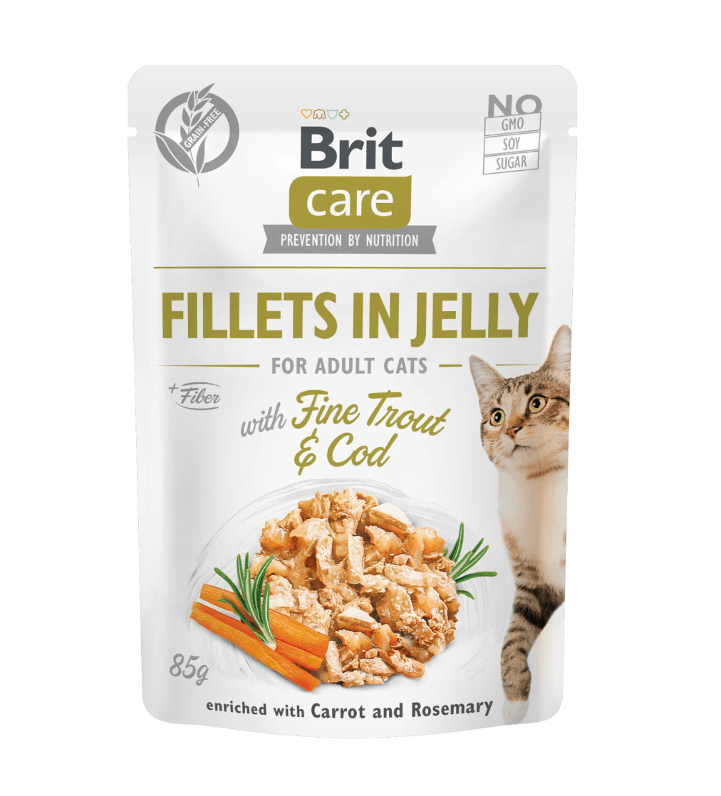 Brit Care Adult Pstrąg & Cod 85g - cat food