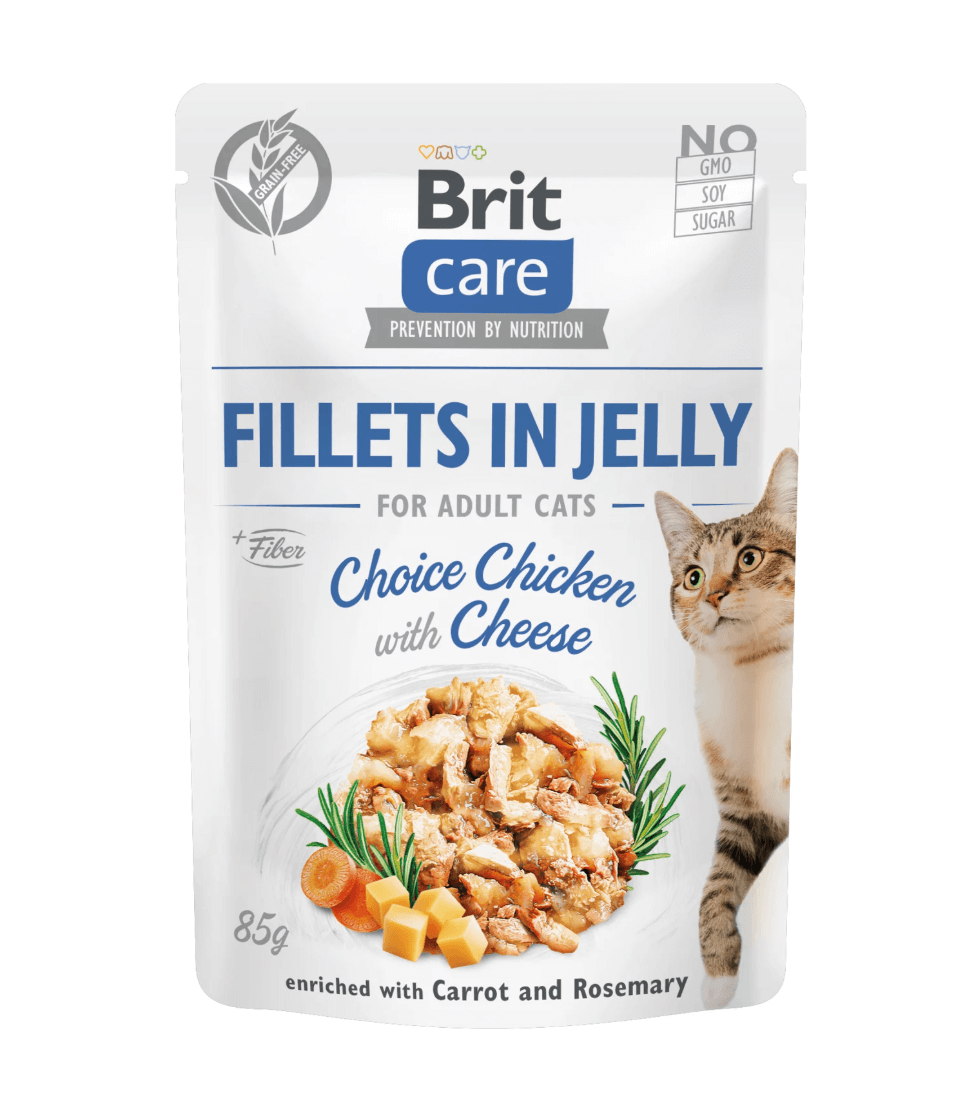 Brit Care Adult Kurczak & Ser 85g - cat food