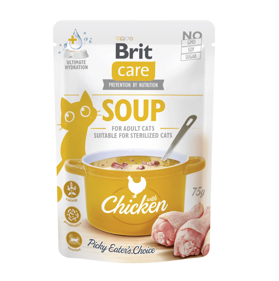 Brit Care Soup with chicken 75g - wet complementary food