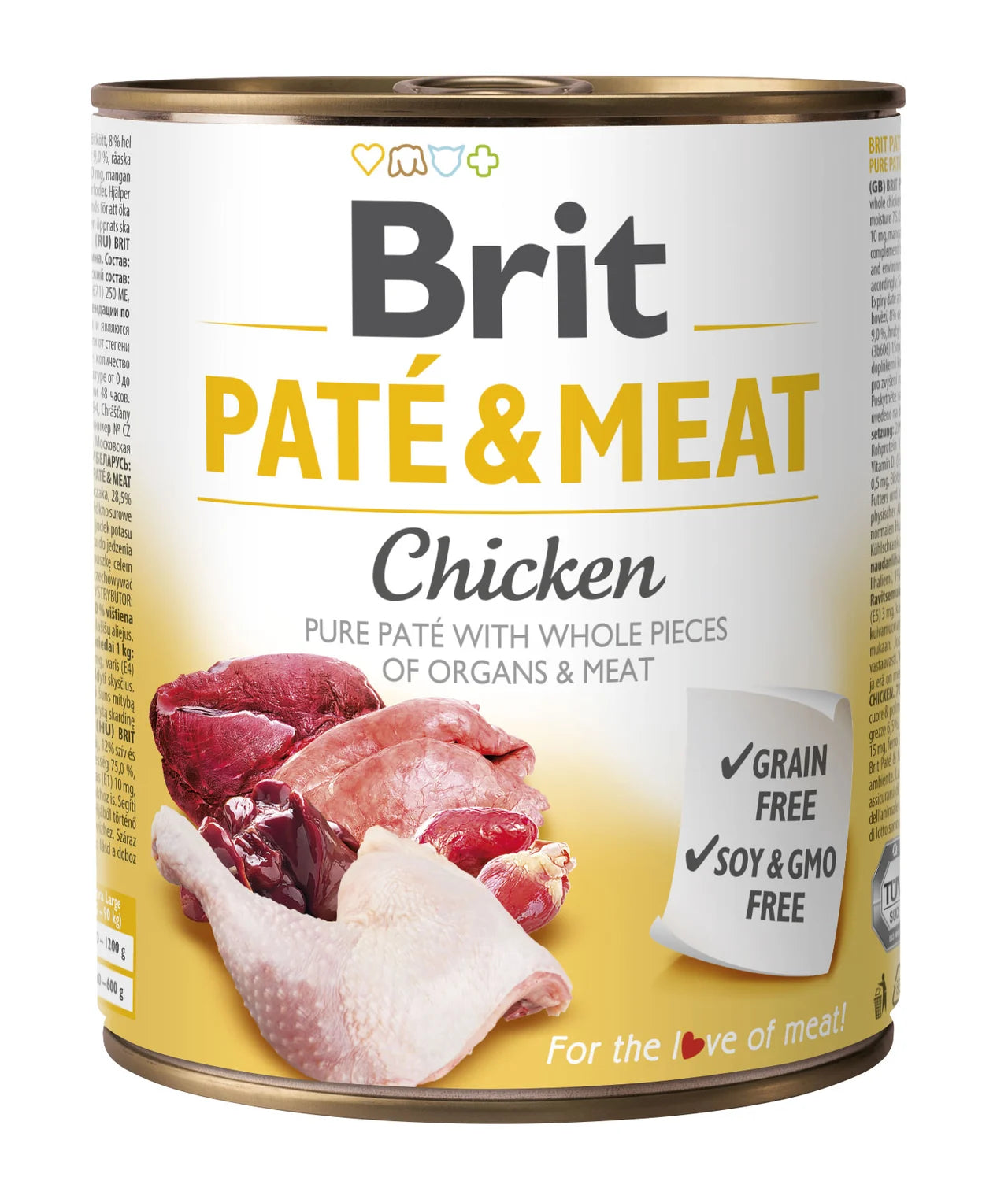Brit Pate Chicken - pate with chicken and beef for dogs