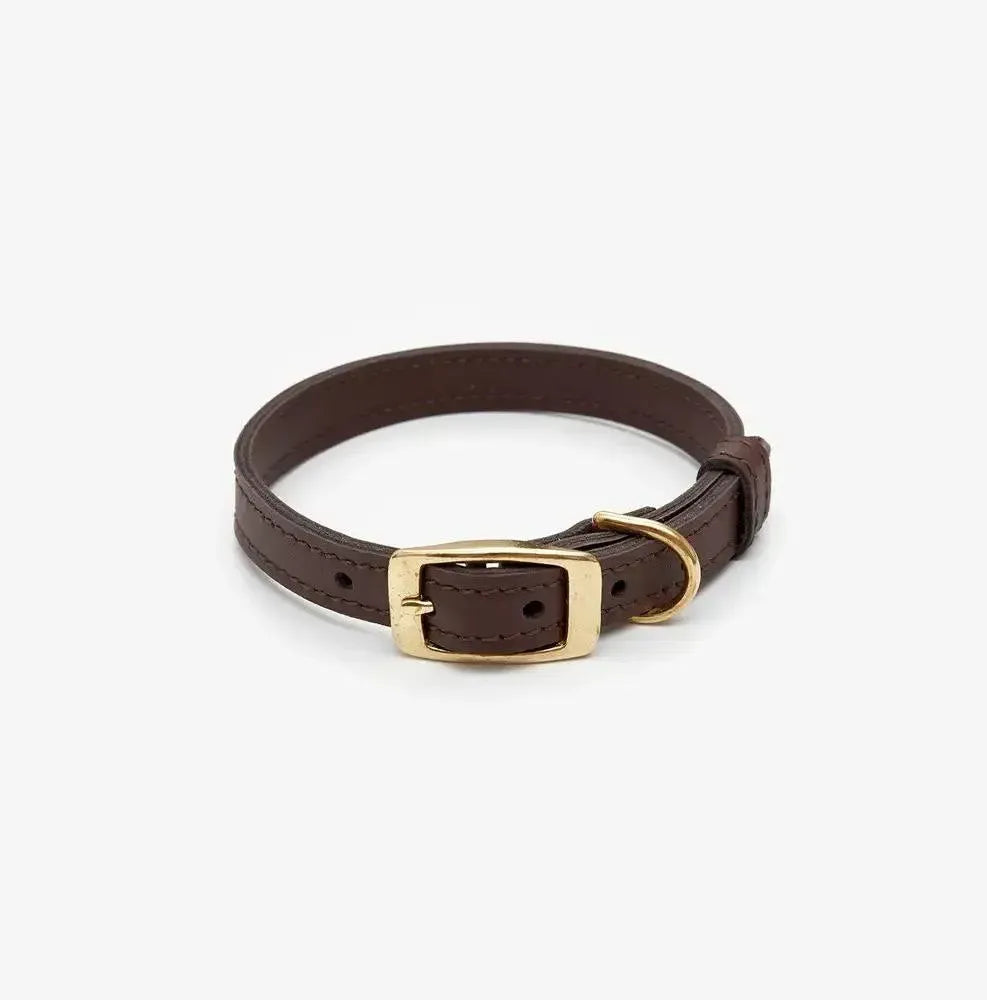 "Classy" dog collar - elegance, durability and hand-made