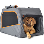 Hunter aluminum transporter for a dog for a home and car