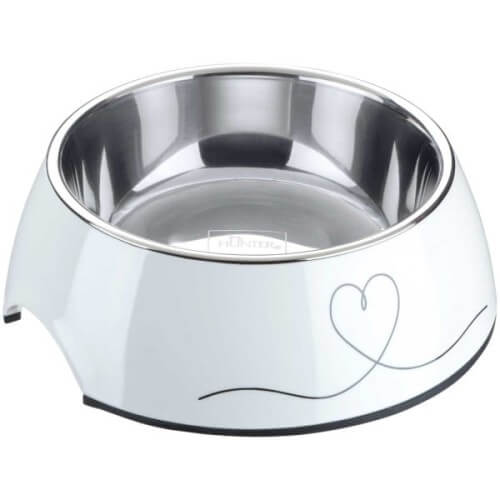 Hunter Valencia Melamine Dog Bowl Steel