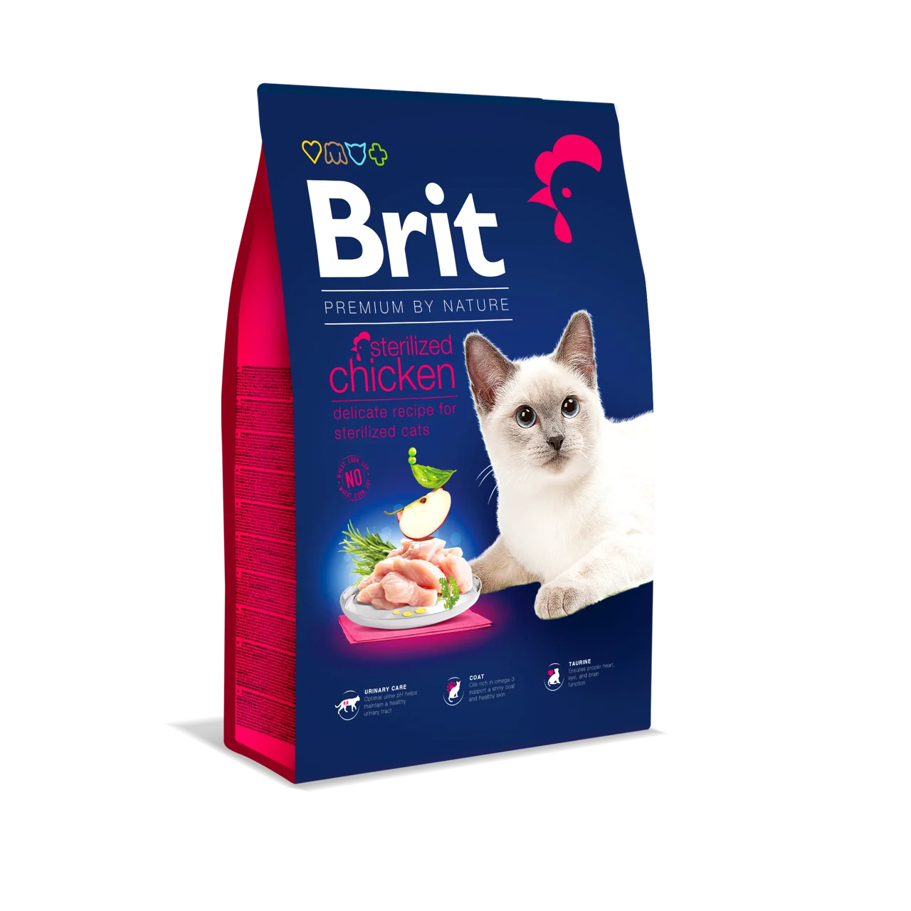 Brit cat sterilized chicken - chicken food for cats after sterilization