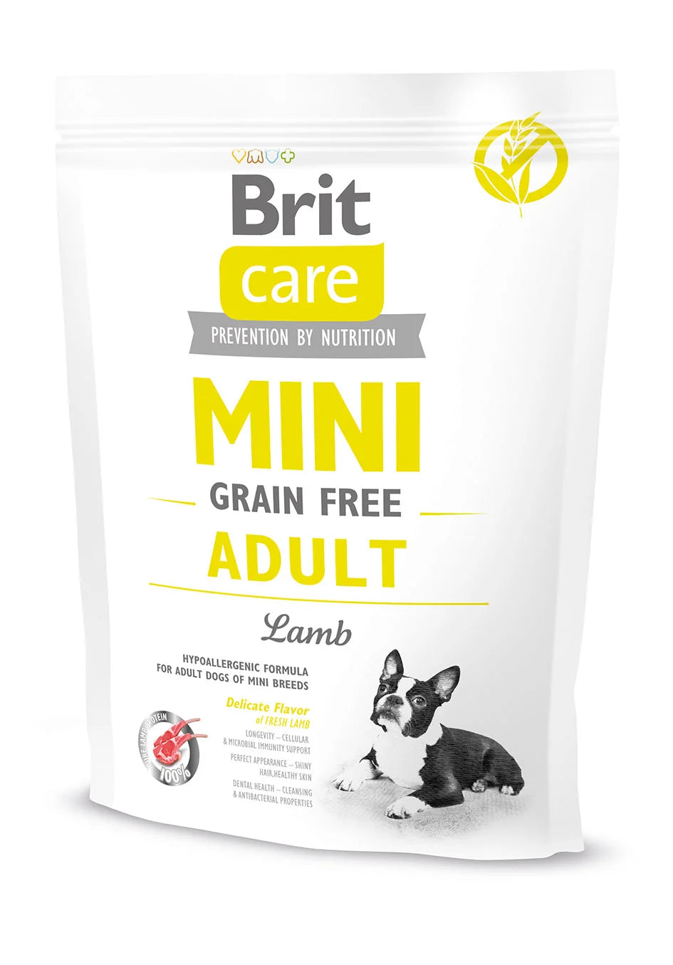 Brit Care Mini adult lamb - without cereals, mini breeds