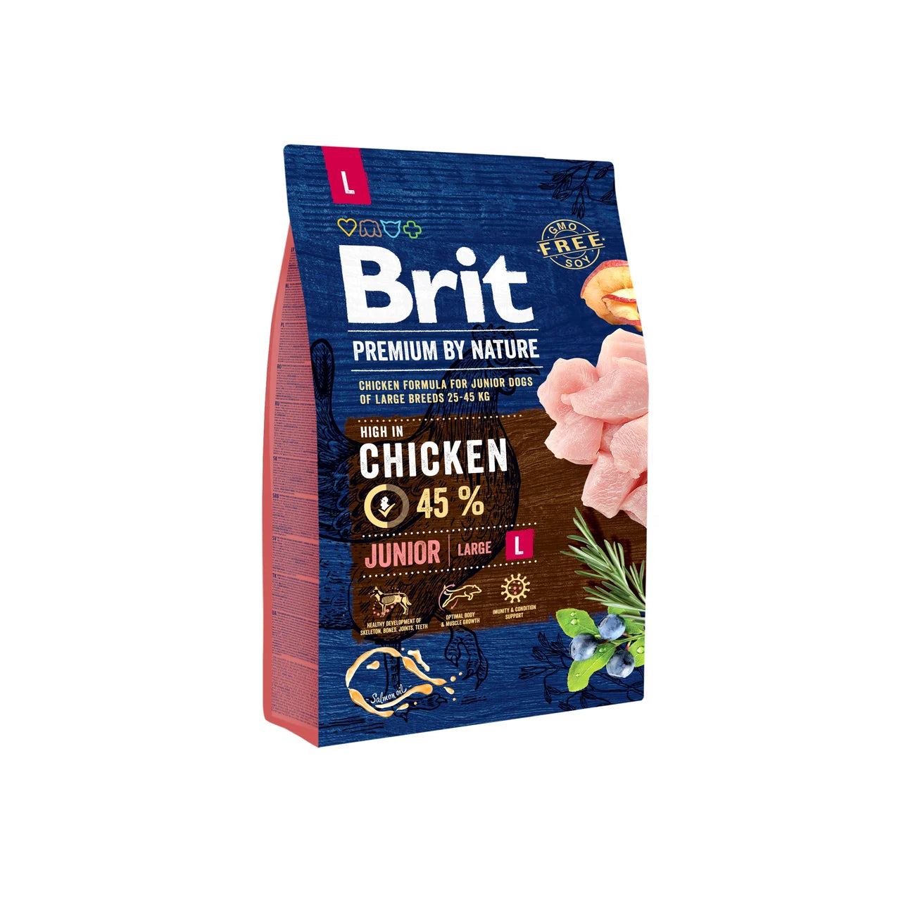 Brit Premium Junior L - chicken for large puppies, healthy development and immunity