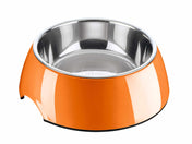 Hunter Melamine Dog Bowl Orange