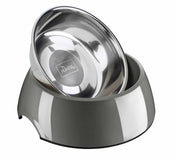 Hunter Melamine Dog Bowl Gray