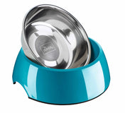 Hunter Melamine Turquoise Dog Bowl