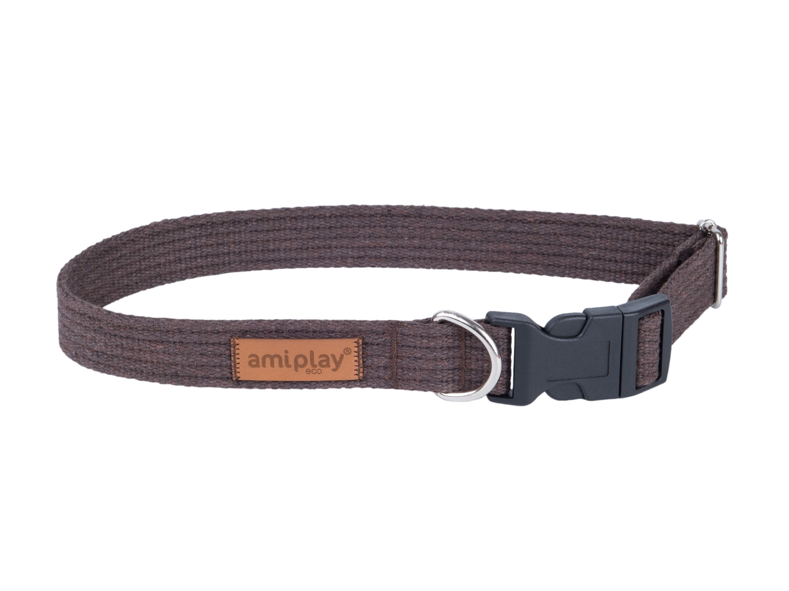 Cotton adjustable dog collar - S -XL sizes
