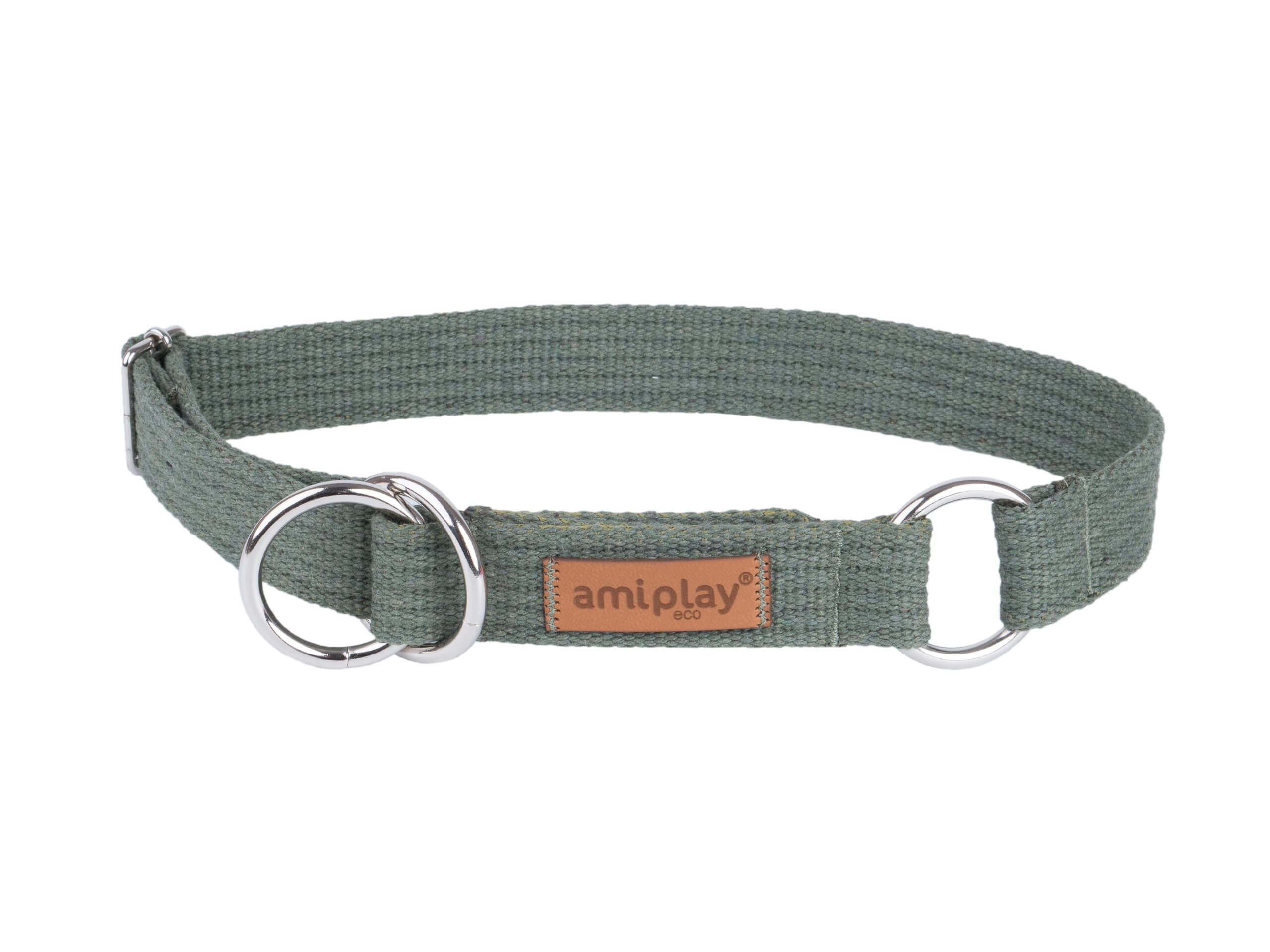 amiplay_Cotton_Half_check_collar_Khaki_01.jpg