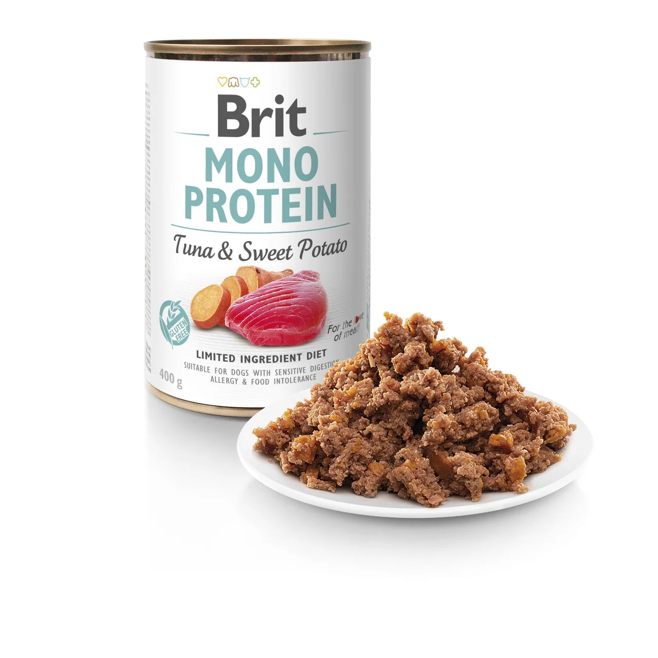 Brit Mono Tunna - karma with tuna and sweet potatoes for dogs