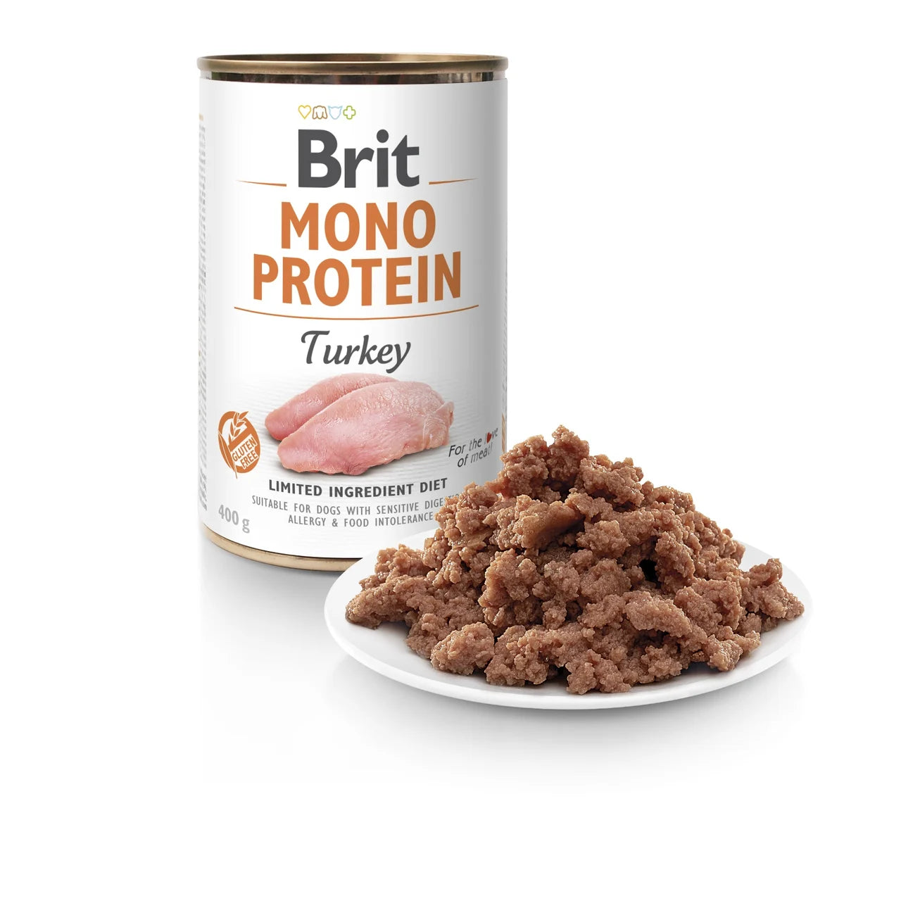 Brit Mono Turkey - wet turkey food for dogs