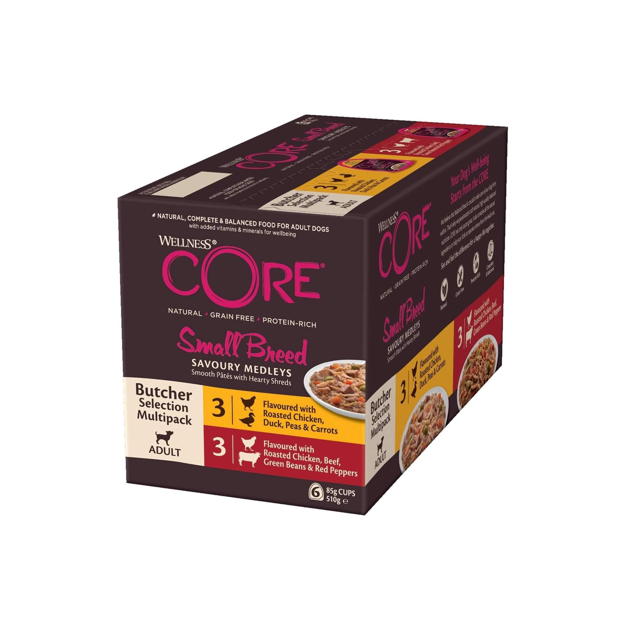 core-small-breed-savoury-medleys-butcher-multipack-karma-mokra-dla-doroslych-psow-malych-ras-3x-2-smaki-6x85g-510g_1.jpg