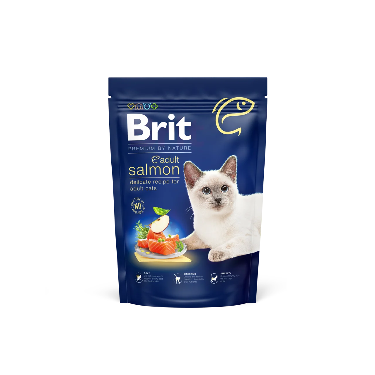 Brit Cat Adult Salmon - Salmon food for cats