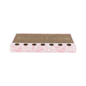 Cardboard scratching post with cat toys 48×25 cm