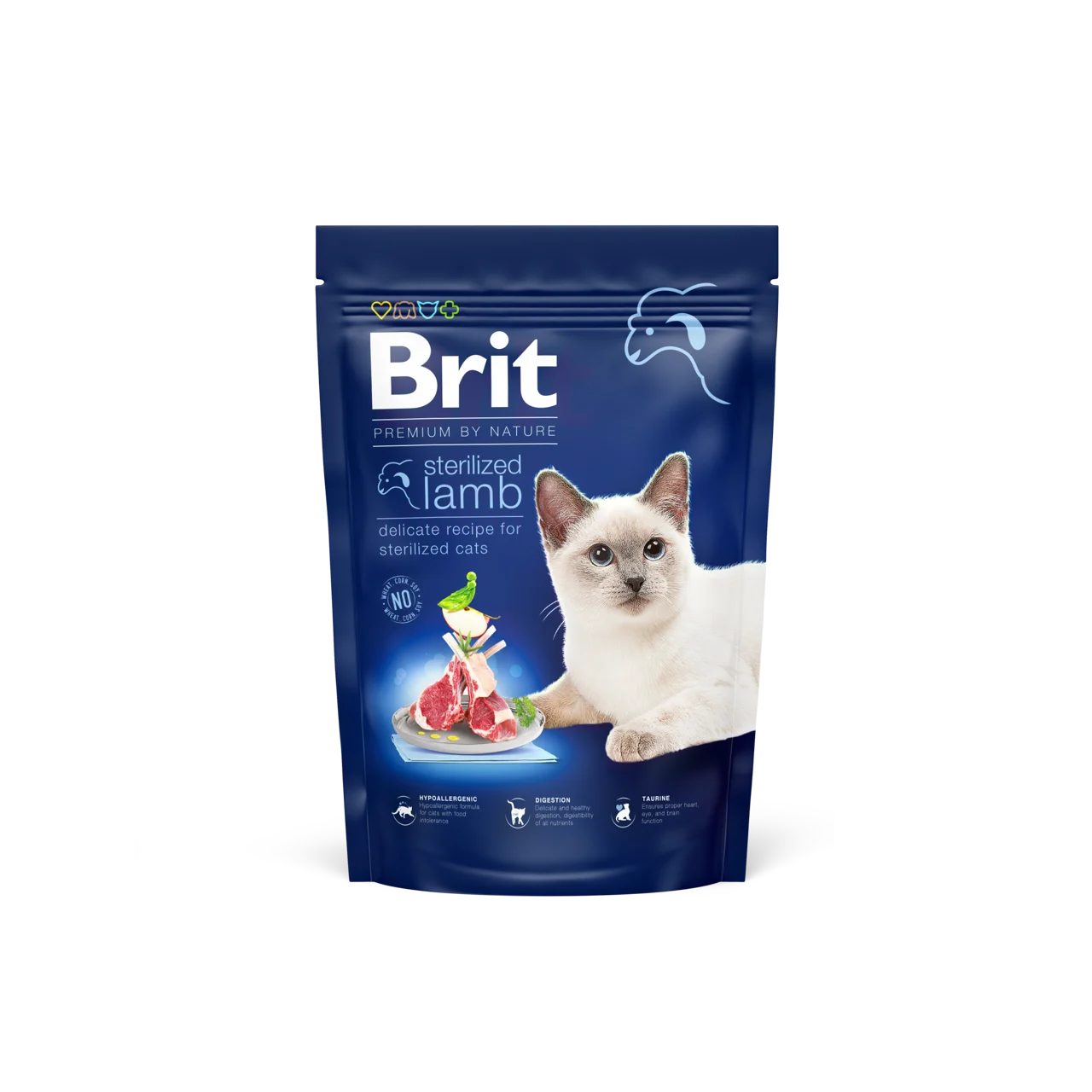 Brit cat sterilized lamb - lamb karma for cats after sterilization