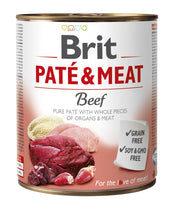 Brit Pate Beef - pate with beef and turkey for dogs