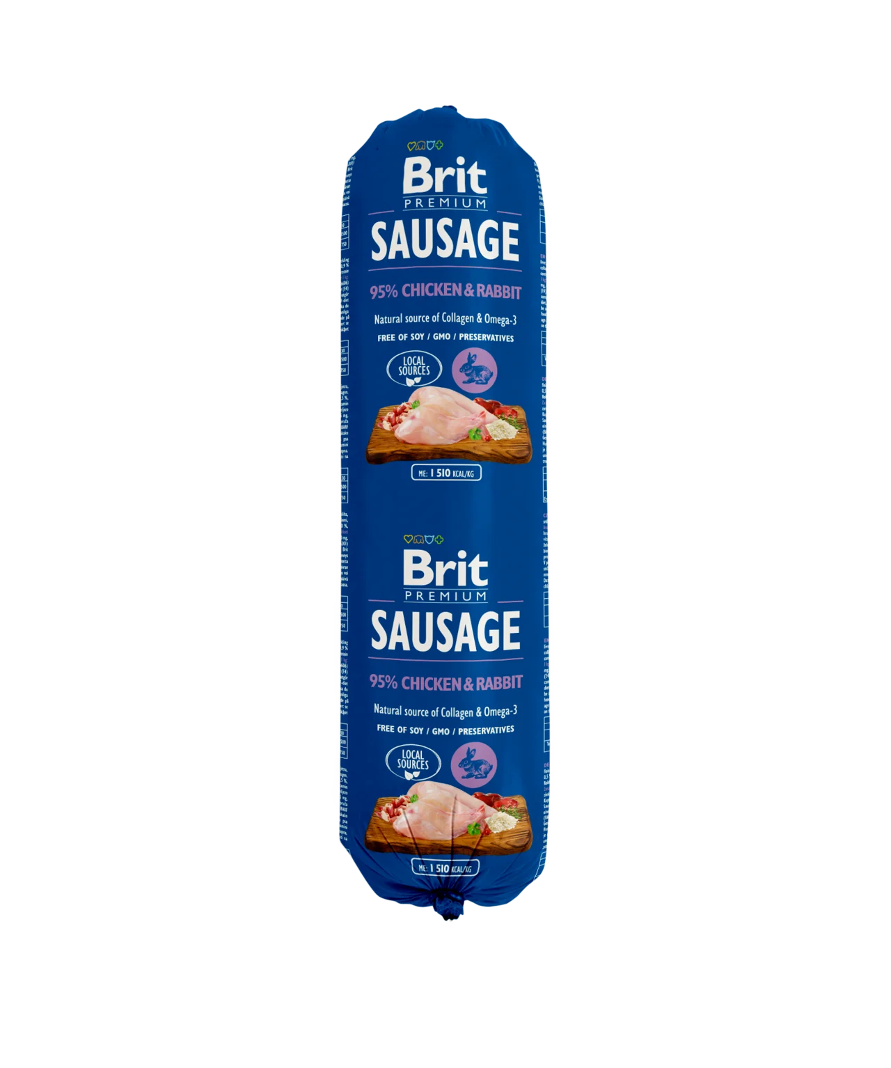 Brit Sausage Chicken & Rabbit - Sausage with a rabbit