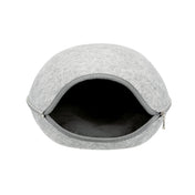Luna Bed Closed, Light Gray, 40 × 24 × 46 cm