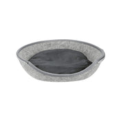 Luna Bed Closed, Light Gray, 40 × 24 × 46 cm