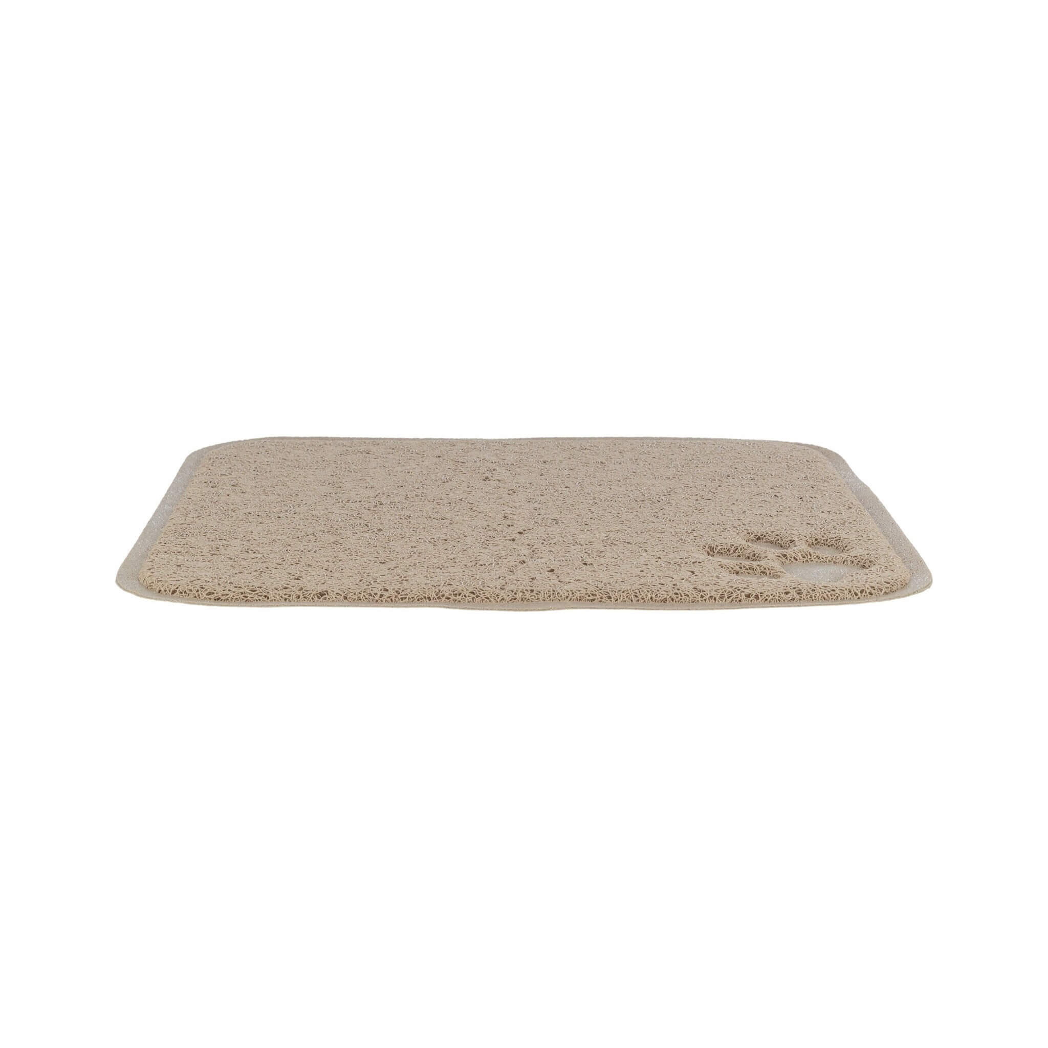 Litter box mat PVC 37×45 cm blush