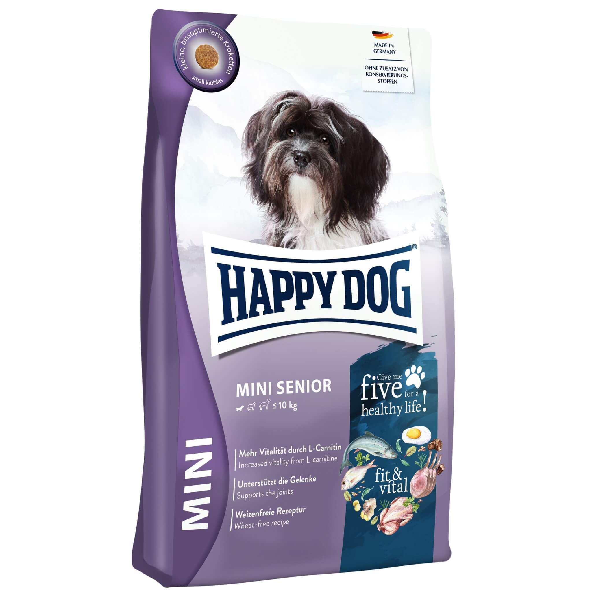 Happy Dog Mini Senior 800 g - food for older dogs