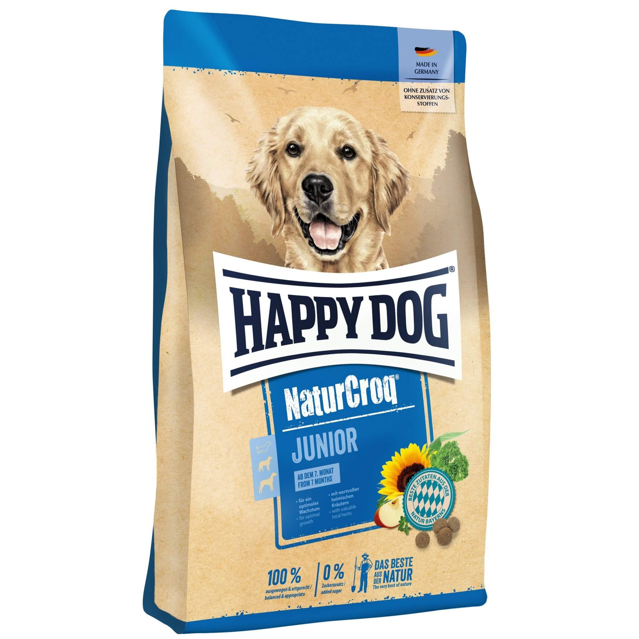 Happy Dog NaturCroq Junior - food for young dogs 4kg