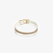 Dog collar with string "Caviar Terra"