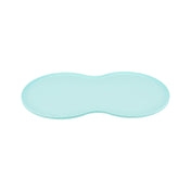 Silicone cat bowl mat mint 44×27 cm