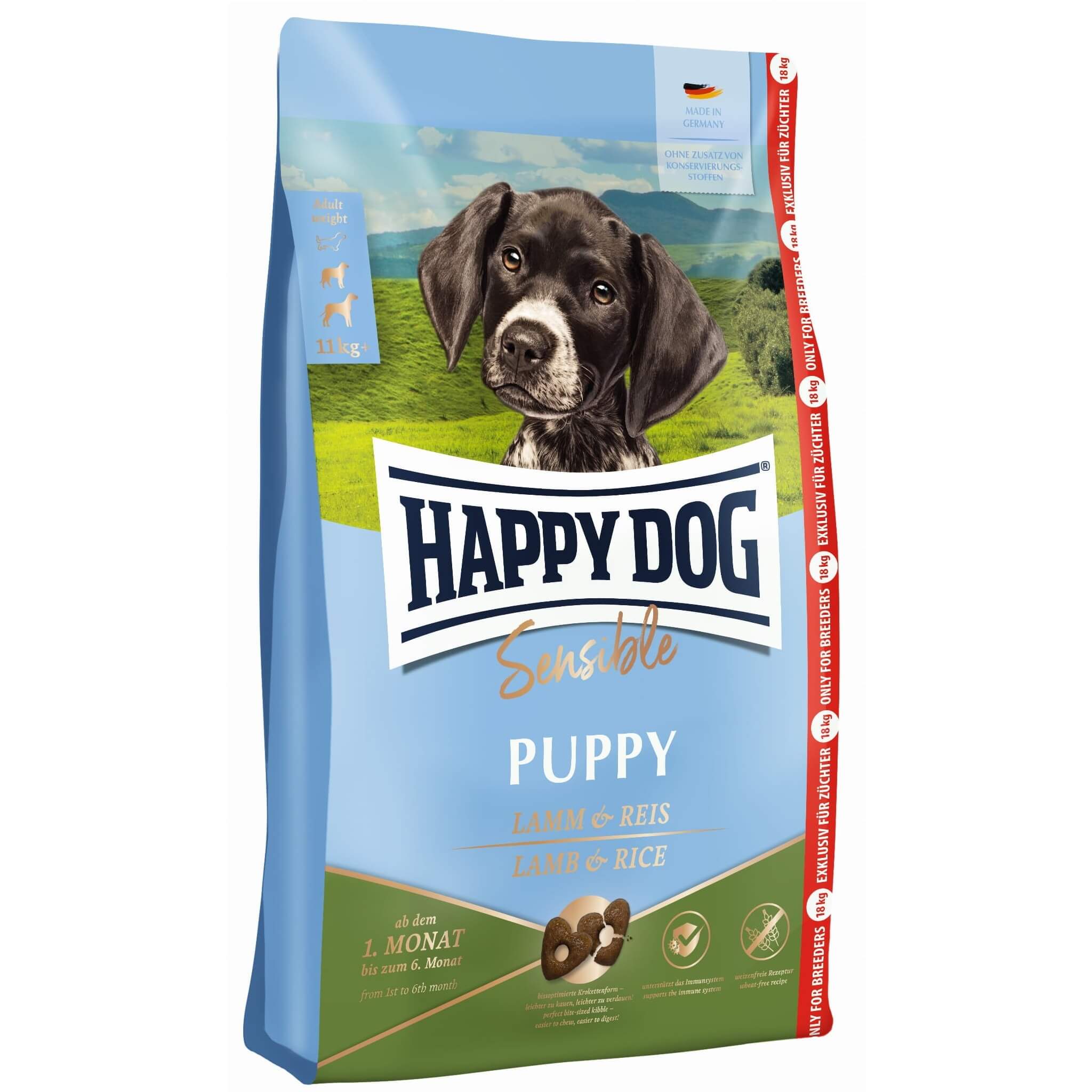Happy Dog Profi Sensible Puppy - Salmon and Potato 18kg